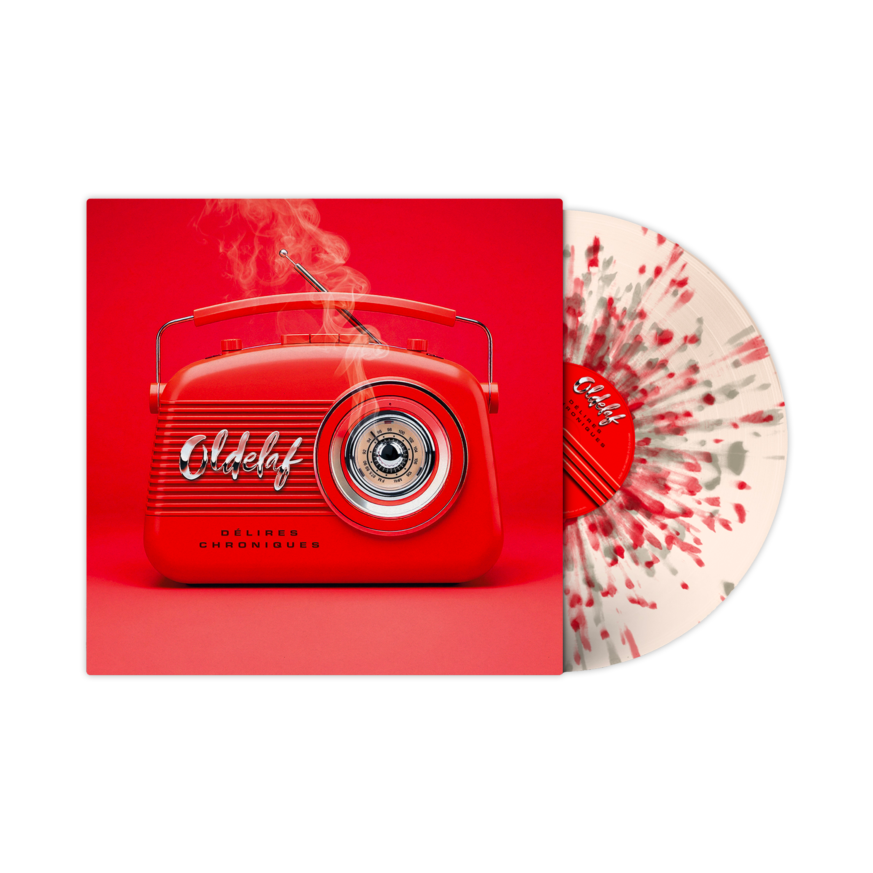 Vinyle splatter numéroté édition limitée “Délires Chroniques“